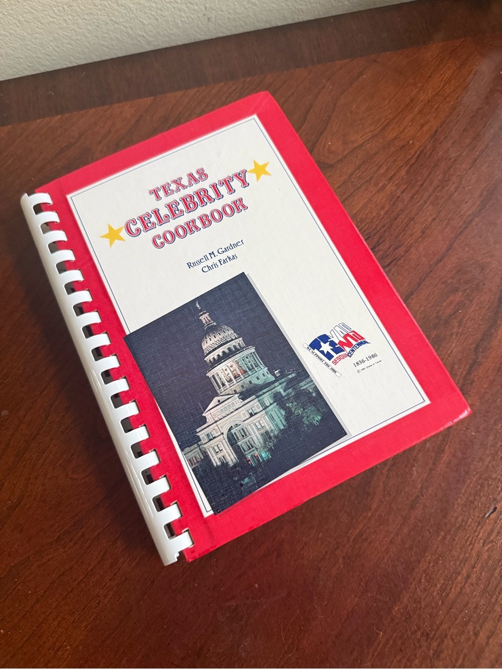 Vintage 80s Texas Celebrity cookbook